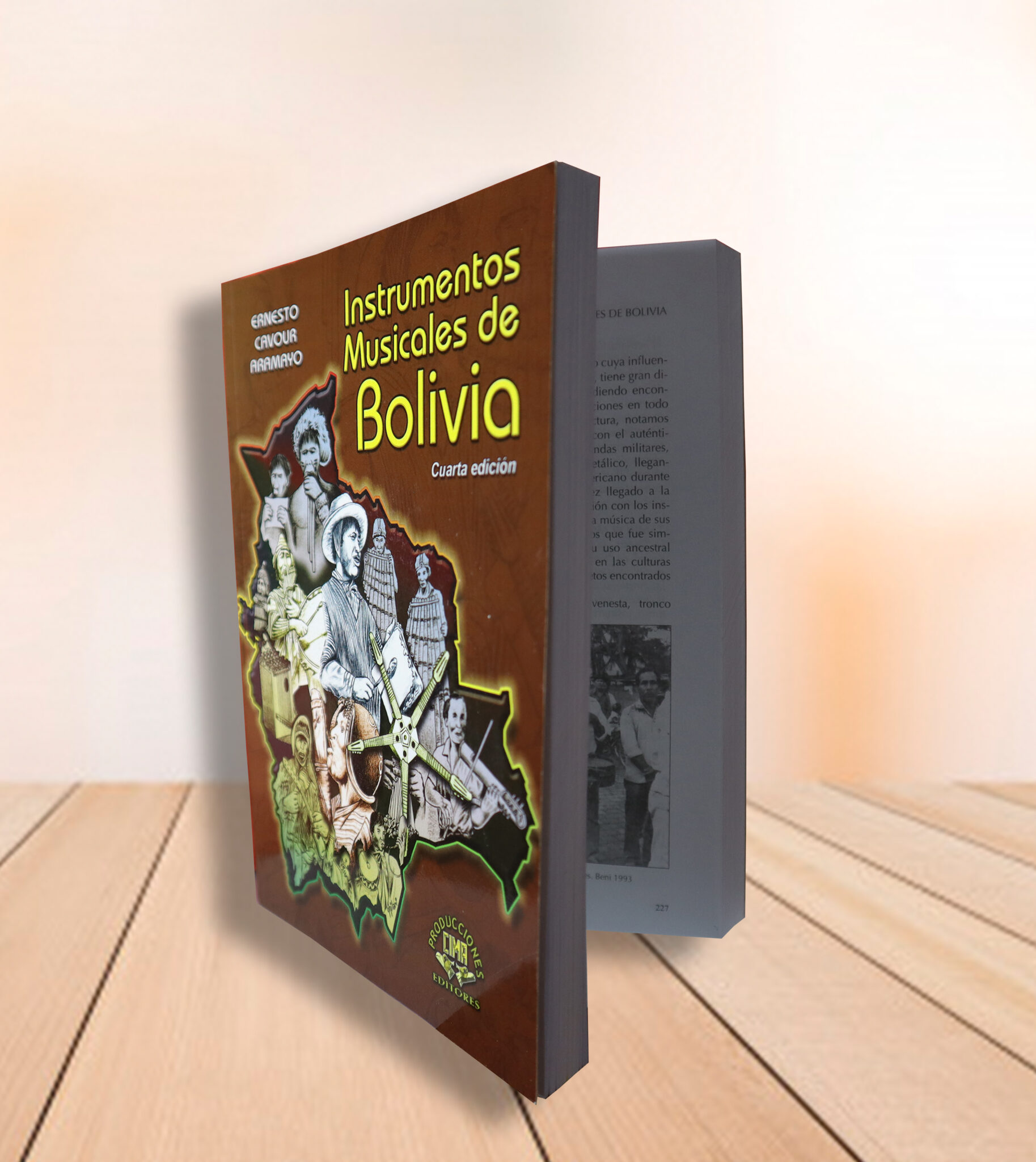 LIBRO INSTRUMENTOS MUSICALES DE BOLIVIA